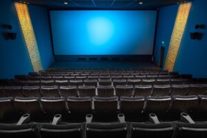 Salle de cinema vide